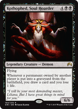 Kothophed, Soul Hoarder from Magic Origins Spoiler