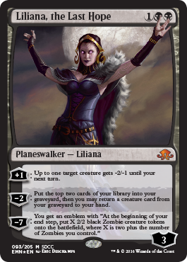 Liliana San Diego Comic-Con 2016 Magic Promos