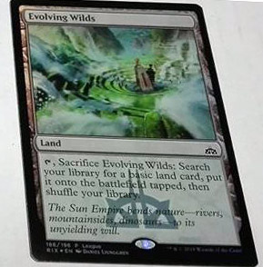 Evolving Wilds From Rivals Of Ixalan Spoiler