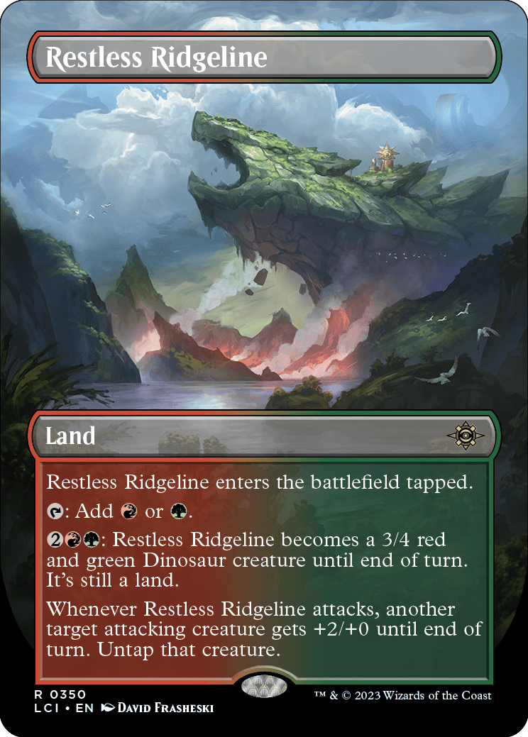 Restless Ridgeline (Variant) - The Lost Caverns of Ixalan Spoiler