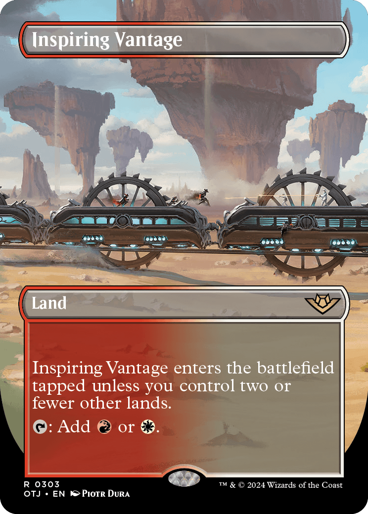 Inspiring Vantage (Variant) - Outlaws of Thunder Junction Spoiler