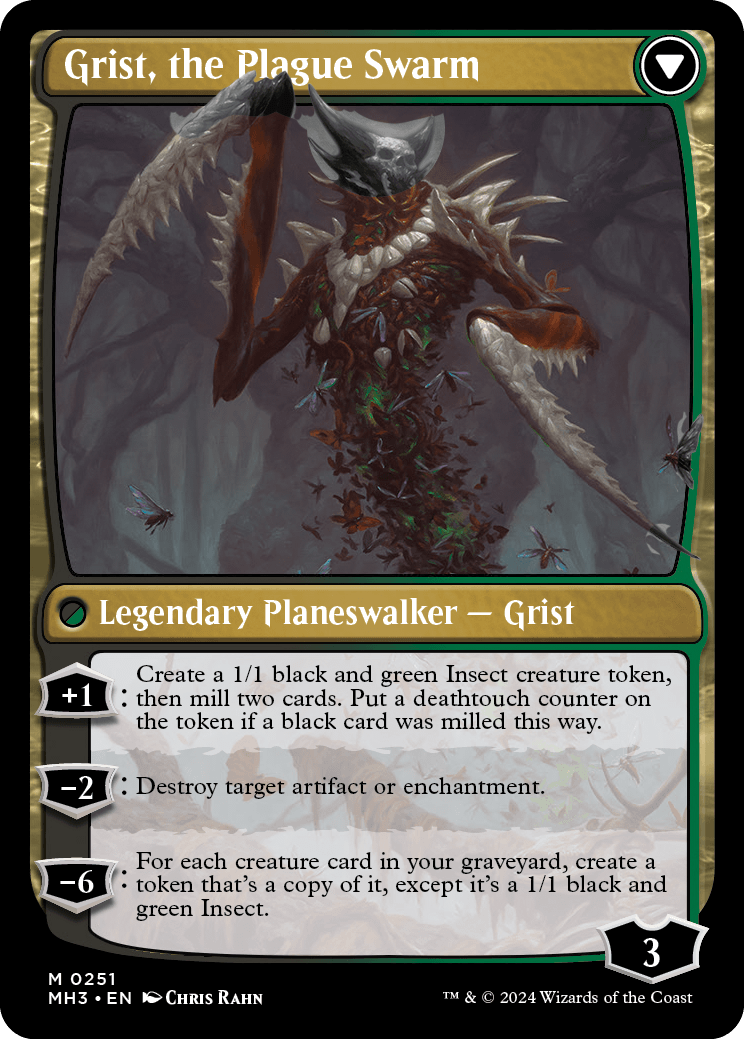 Grist, Voracious Larva 2 - Modern Horizons 3 Spoiler