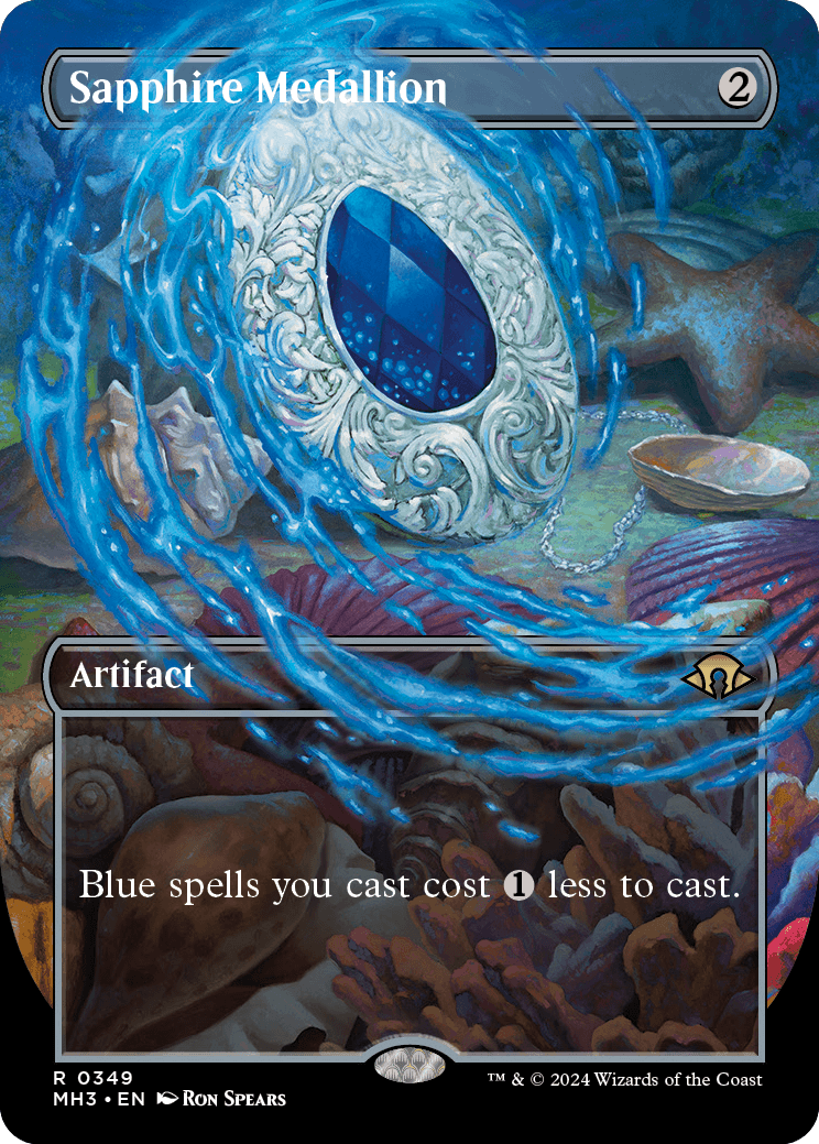 Sapphire Medallion - Modern Horizons 3 Spoiler