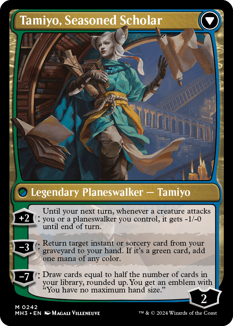 Tamiyo, Inquisitive Student 2 - Modern Horizons 3 Spoiler