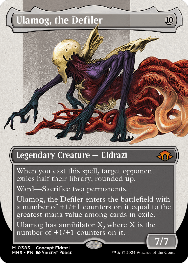 Ulamog, the Defiler from Modern Horizons 3 Spoiler