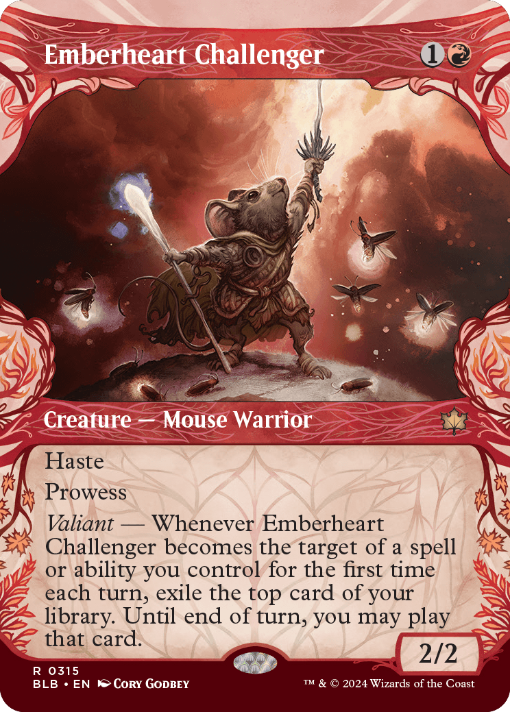 Emberheart Challenger 2 - Bloomburrow Spoiler