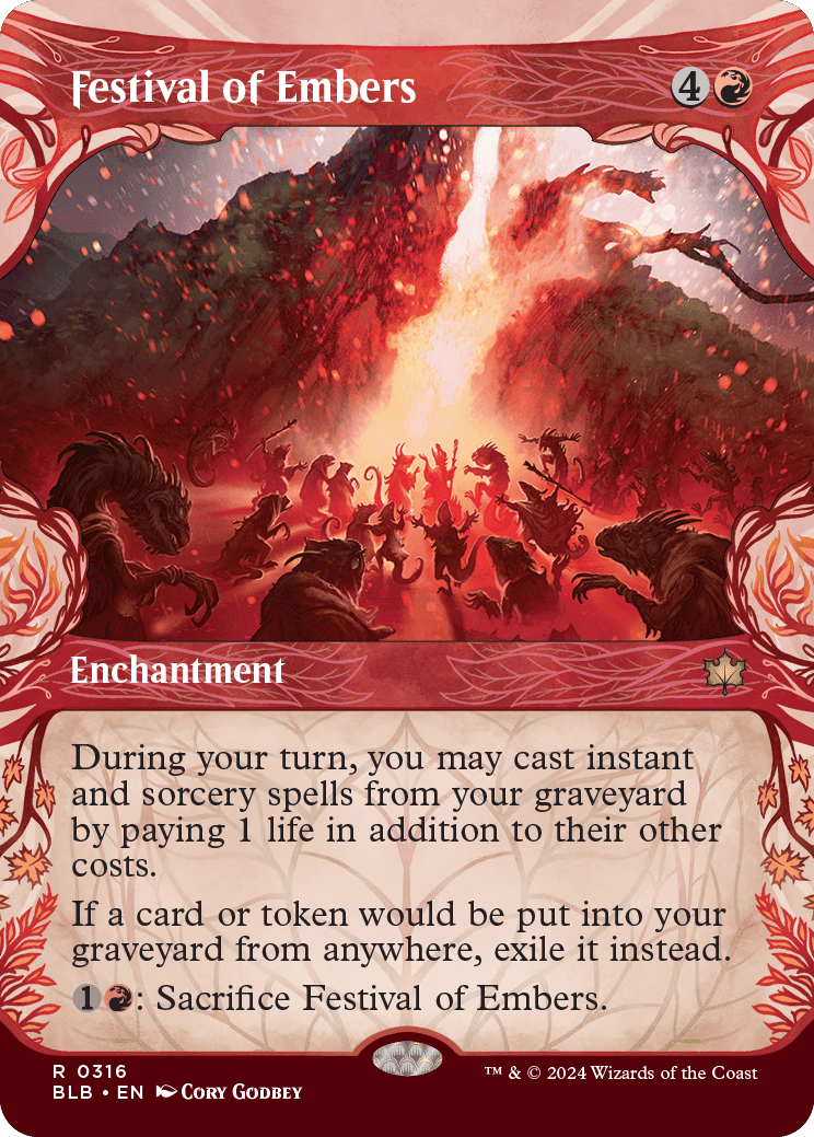 Festival of Embers 2 - Bloomburrow Spoiler