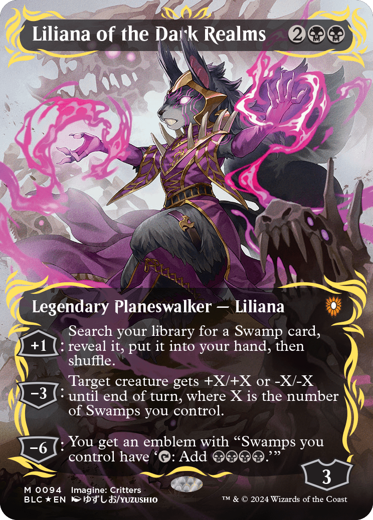 Liliana of the Dark Realms 2 - Bloomburrow Spoiler