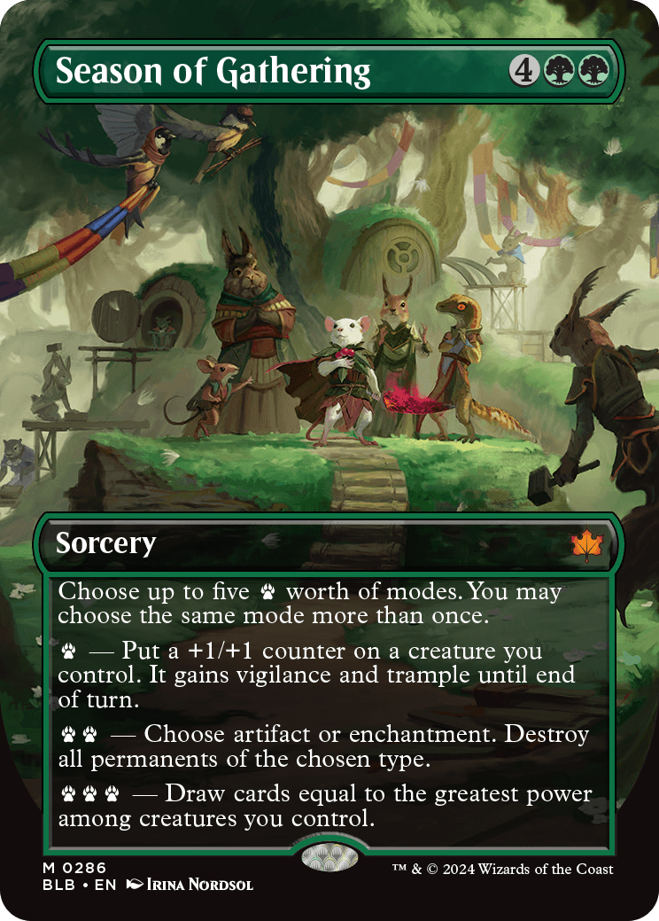 Season of Gathering 2 - Bloomburrow Spoiler