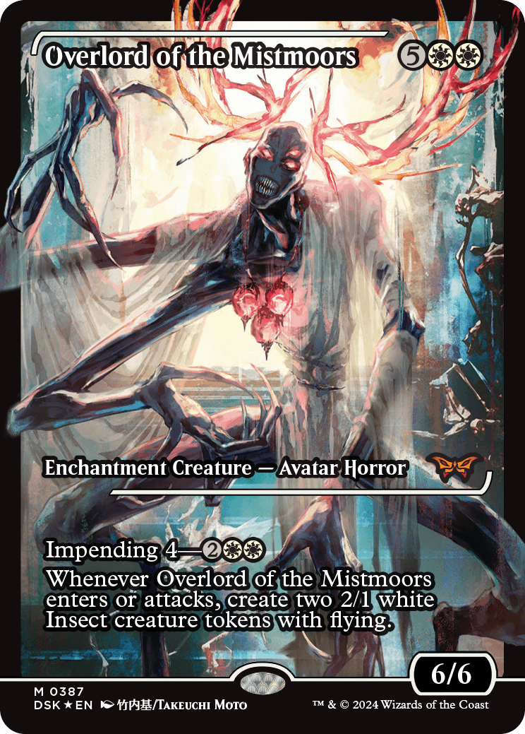 Overlord of the Mistmoors (Variant) - Duskmourn Spoiler