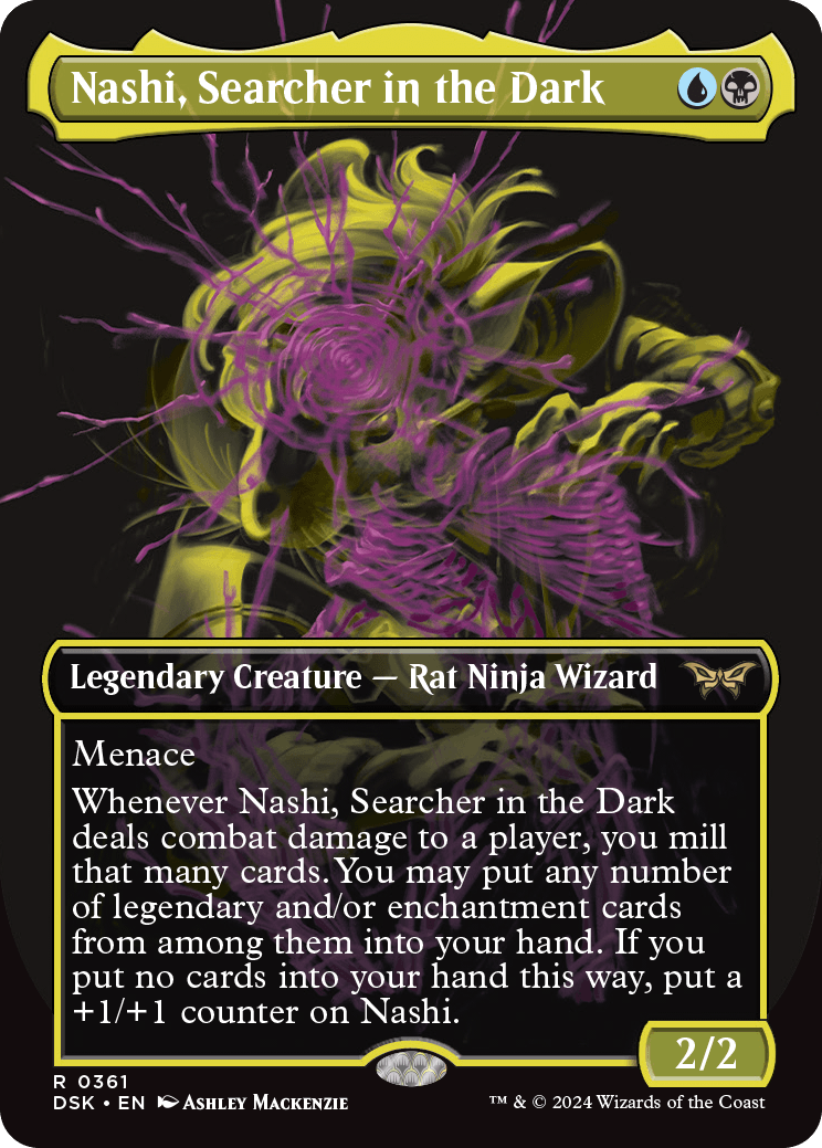 Nashi, Searcher in the Dark (Variant) - Duskmourn Spoiler