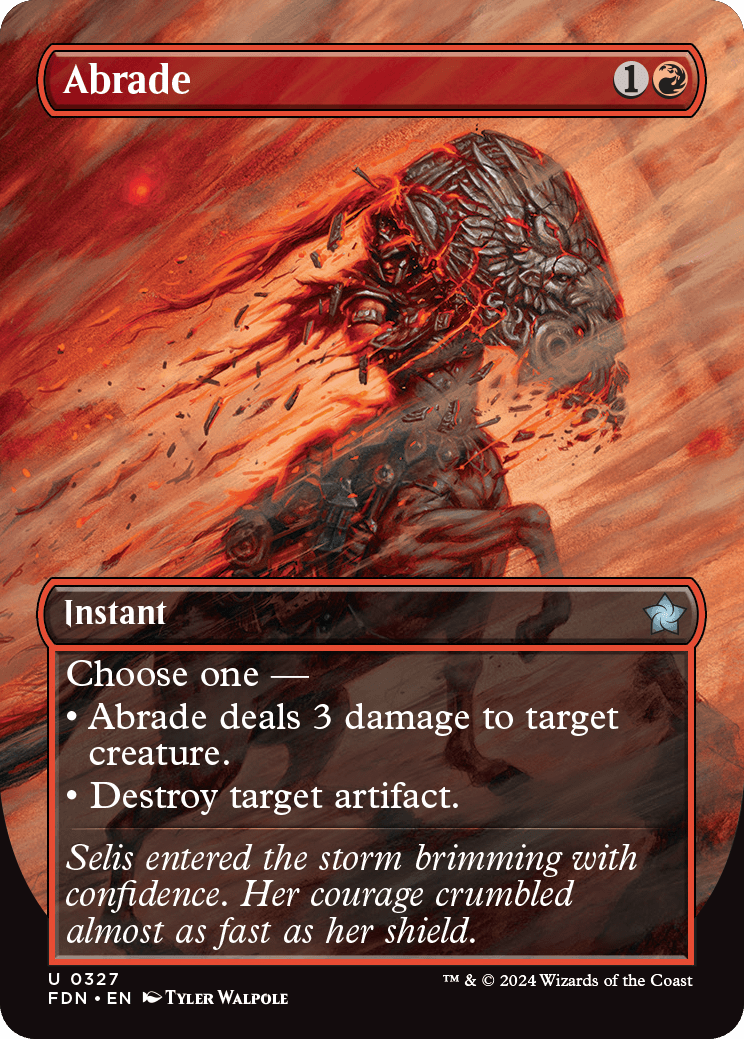 Abrade (Variant) - Foundations Spoiler