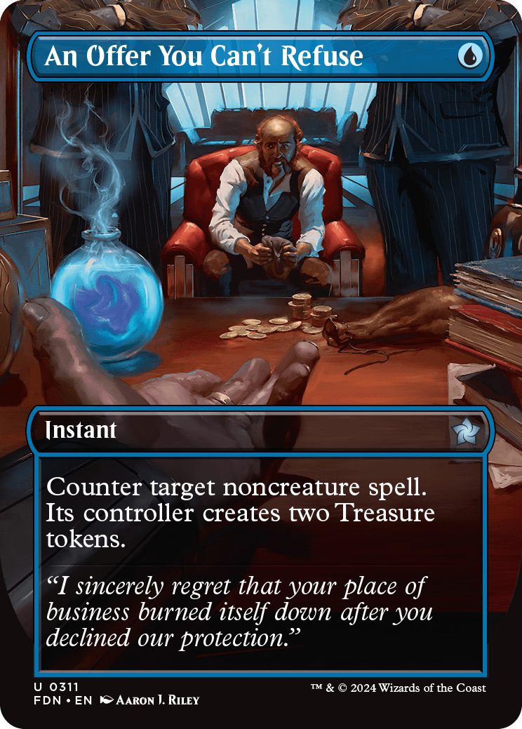 An Offer You Can't Refuse (Variant) - Foundations Spoiler