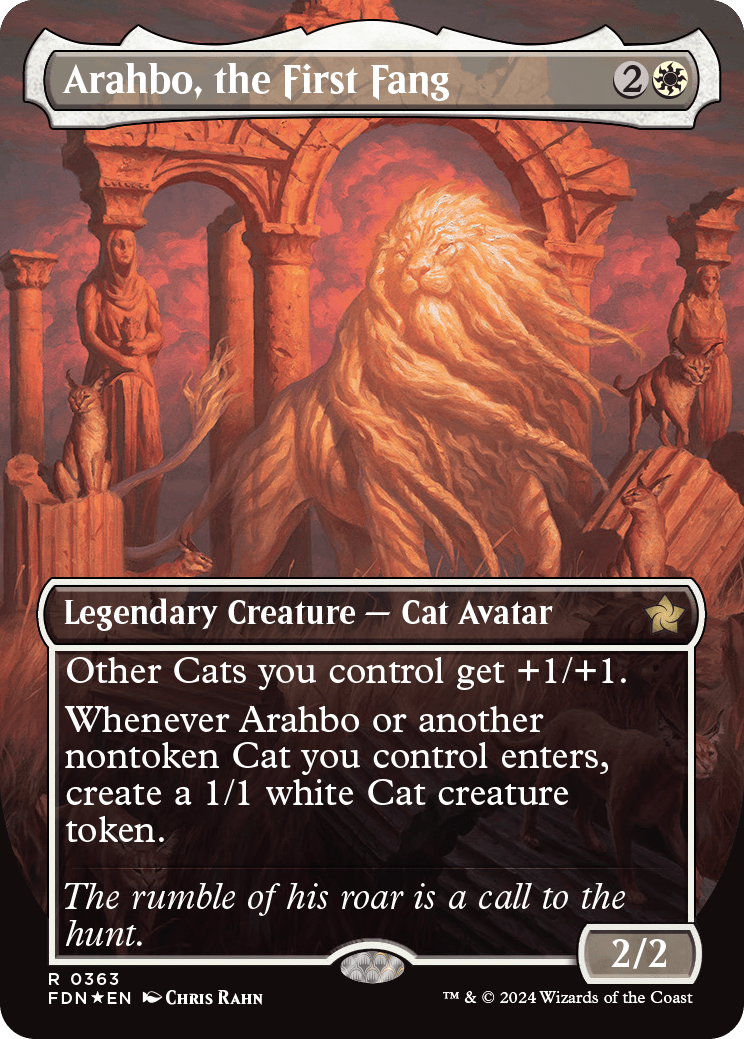 Arahbo, the First Fang (Variant) - Foundations Spoiler