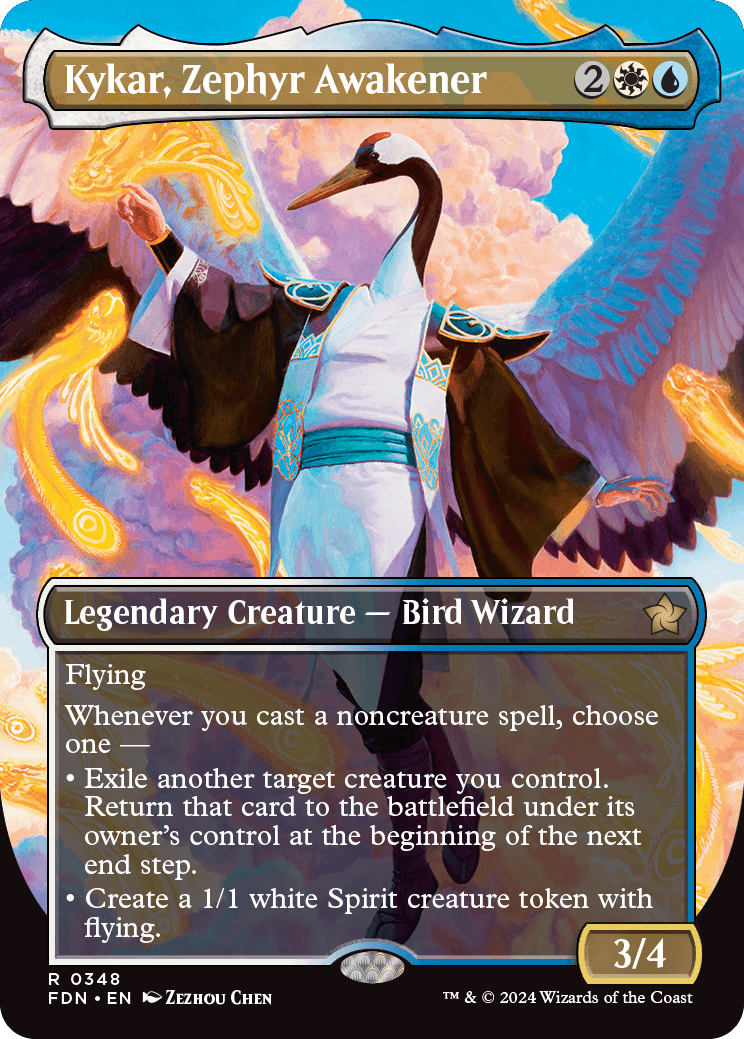 Kykar, Zephyr Awakener (Variant) - Foundations Spoiler