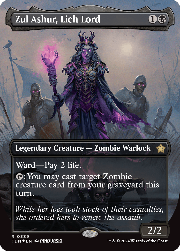 Zul Ashur, Lich Lord (Variant) - Foundations Spoiler