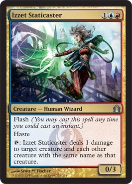 Izzet Staticaster from Return to Ravnica Spoiler