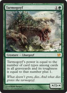 Magic: the Gathering Spoiler Cards - Lhurgoyf