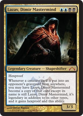 Lazvav, Dimir Mastermind - Gatecrash Spoiler