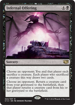 Infernal Offering from Commander 2014 Spoiler