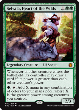 selvala heart of the wilds proxy