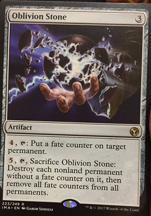 Oblivion Stone from Iconic Masters Spoiler