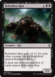 Magic: the Gathering Spoiler Cards - Rat