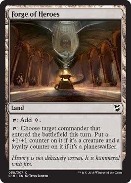 Forge of Heroes from Commander 2018 Spoiler