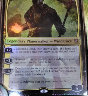 Lord Windgrace from Commander 2018 Spoiler