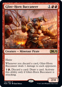 Glint-Horn Buccaneer from Core Set 2020 Spoiler