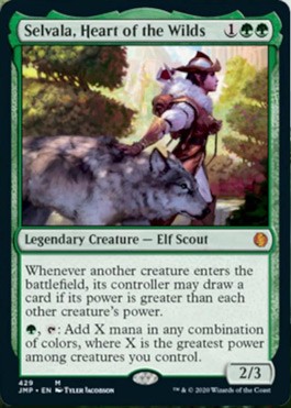 selvala heart of the wilds mystery booster