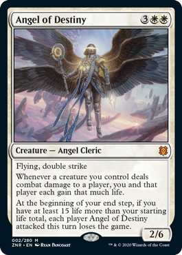 Angel of Destiny from Zendikar Rising Spoiler