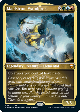 Maelstrom Wanderer from Commander Legends Spoiler