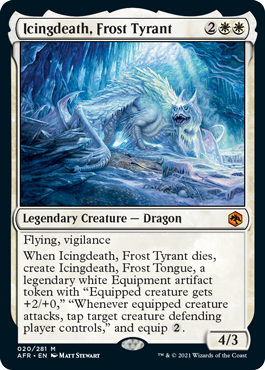 Magic the Gathering Adventures: Creature white cards from the 2011 Toolkit