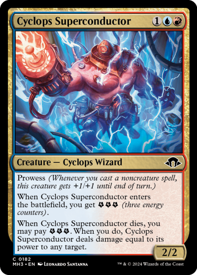 Cyclops Superconductor - Modern Horizons 3 Spoiler