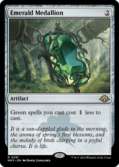 Emerald Medallion - Modern Horizons 3 Spoiler