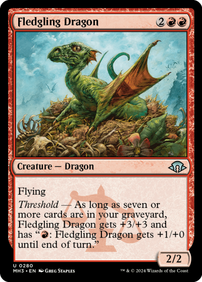 Fledgling Dragon - Modern Horizons 3 Spoiler