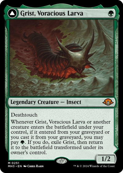 Grist, Voracious Larva - Modern Horizons 3 Spoiler