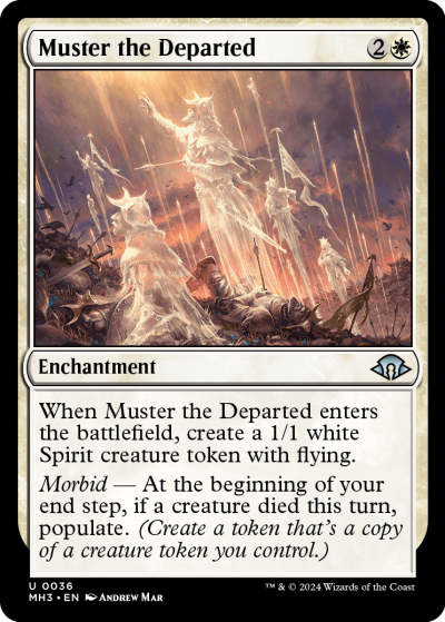 Muster the Departed - Modern Horizons 3 Spoiler