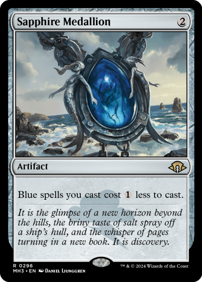 Sapphire Medallion - Modern Horizons 3 Spoiler