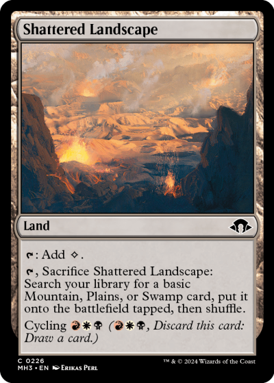 Shattered Landscape - Modern Horizons 3 Spoiler