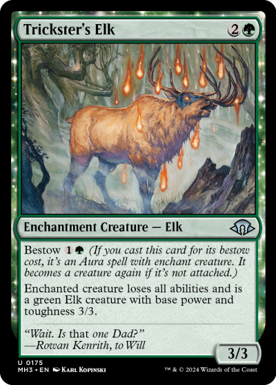 Trickster's Elk - Modern Horizons 3 Spoiler