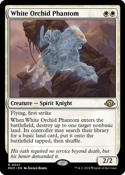 White Orchid Phantom - Modern Horizons 3 Spoiler
