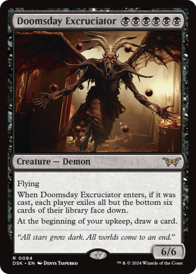 Doomsday Excruciator - Duskmourn Spoiler