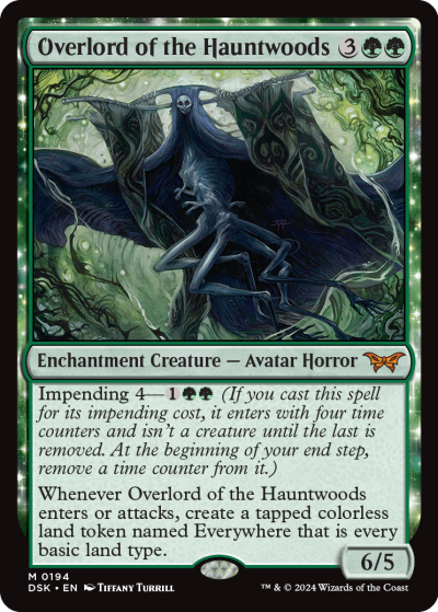 Overlord of the Hauntwoods - Duskmourn Spoiler