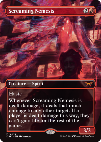 Screaming Nemesis (Variant) - Duskmourn Spoiler