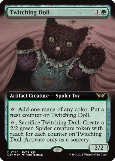 Twitching Doll (Variant) - Duskmourn Spoiler