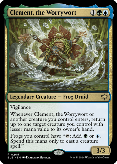 Clement, the Worrywort - Bloomburrow Spoiler