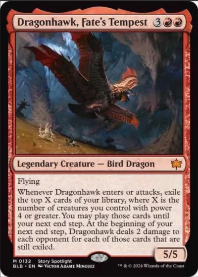 Dragonhawk, Fate’s Tempest