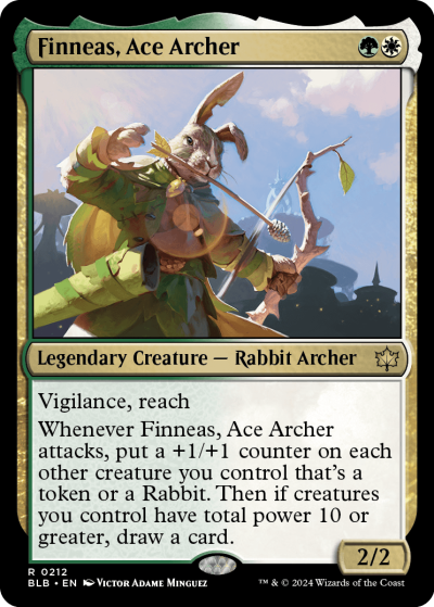 Finneas, Ace Archer - Bloomburrow Spoiler